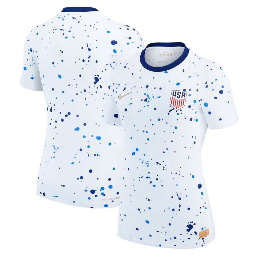 NWT USMNT Nike Women's 2023 Home Authentic Jersey - White